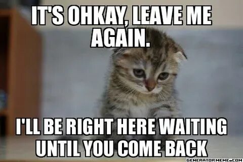 When you come back