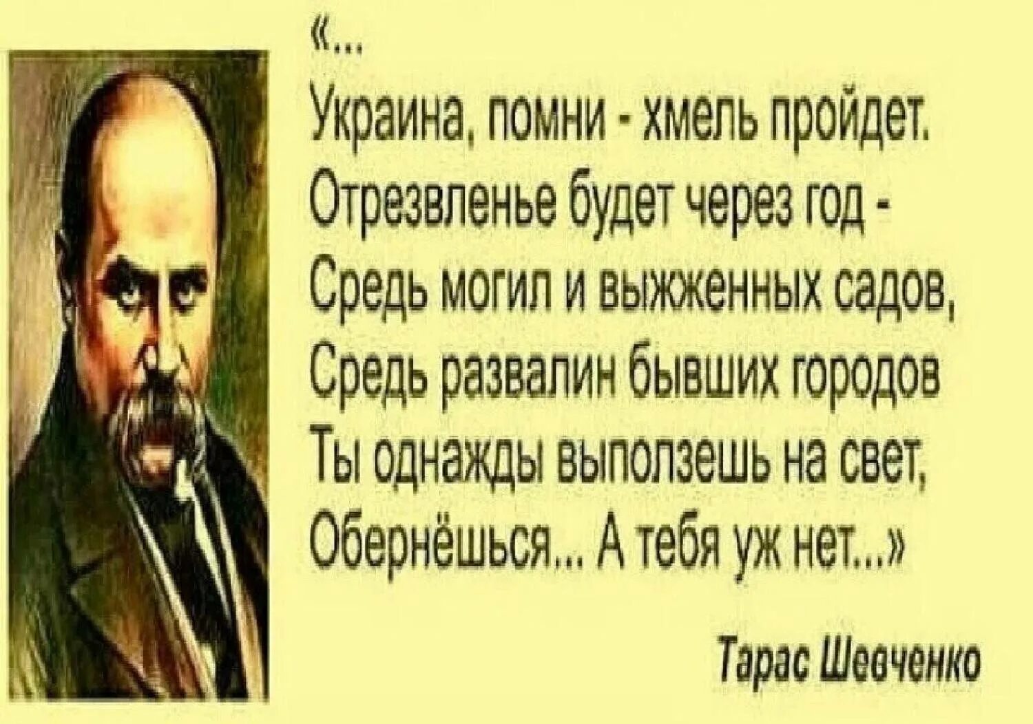 Шевченко про. Стихотворение Тараса Шевченко про Хохлов.