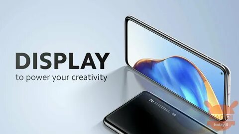 Xiaomi 10 lite экран