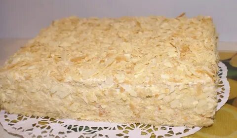 Наполеон вкусные коржи