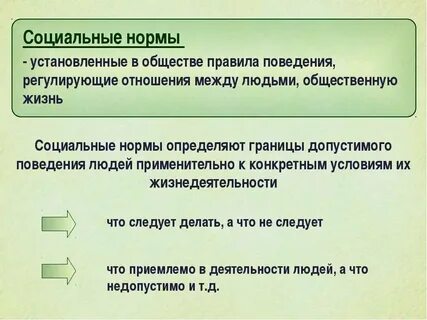 Показатели социальных нормативов