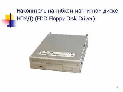 Накопители на гибких магнитных дисках устройство