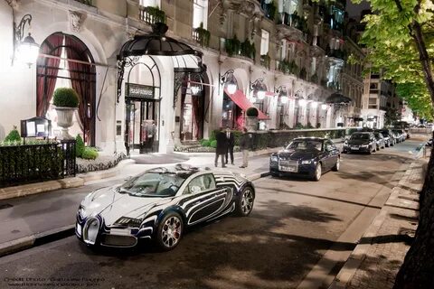 Car parking bugatti