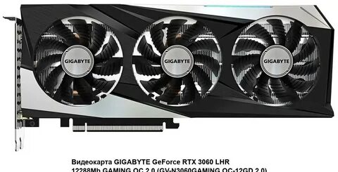 Видеокарта Asus Geforce Rtx3060 Rog Strix Gaming Rog Strix Rtx3060 O...