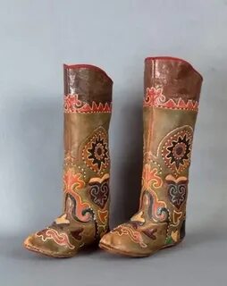 Русский народный костюм обувь