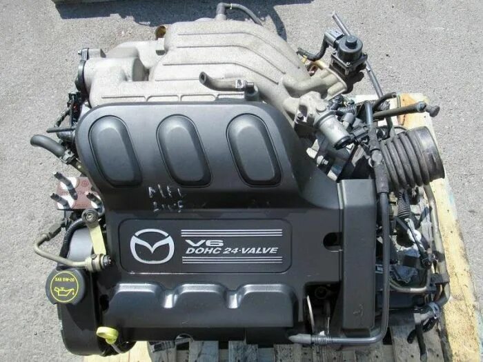 Двигатель мазда мпв бензин. Мотор для Мазда MPV 3,0. Двигатель Mazda MPV 3.0 v6. Мазда 6 3.0 v6 двигатель. ДВС Мазда 6 AJ-v6.