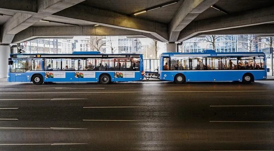 Автобус с прицепом фото Самые необычные прицепы для перевозки людей АвтоДвиж Дзен