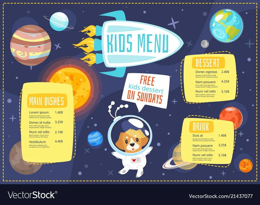 Spaces меню. Космическое меню для детей. меню космос. детское меню космос. шаблон меню в космическом стиле.