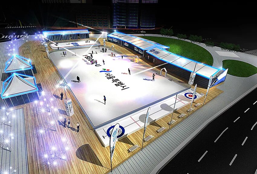 Каток проект. Ледовая Арена Ice Rink. Ice Rink каток Новорижское шоссе. Сеул Ледовый дворец. Каток на Сеульской площади.