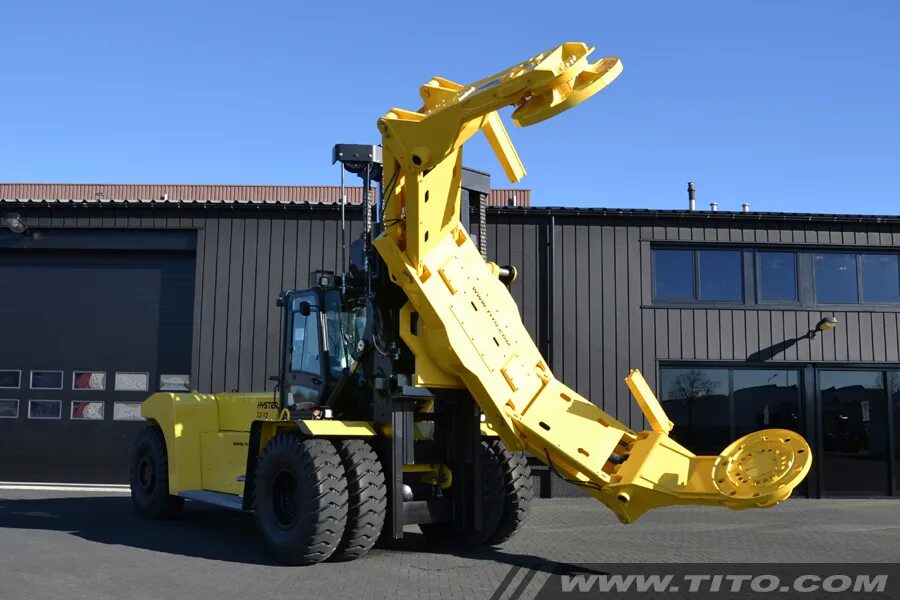 Hyster h32. Tyre Handler. Колесосъемник. Перлит для экскаватора погрузчика тирес. Handle mine