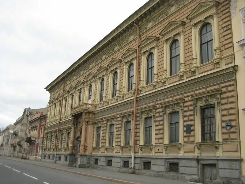 Кракау. Кракау особняк барона штиглица. особняк барона штиглица на английской набережной.