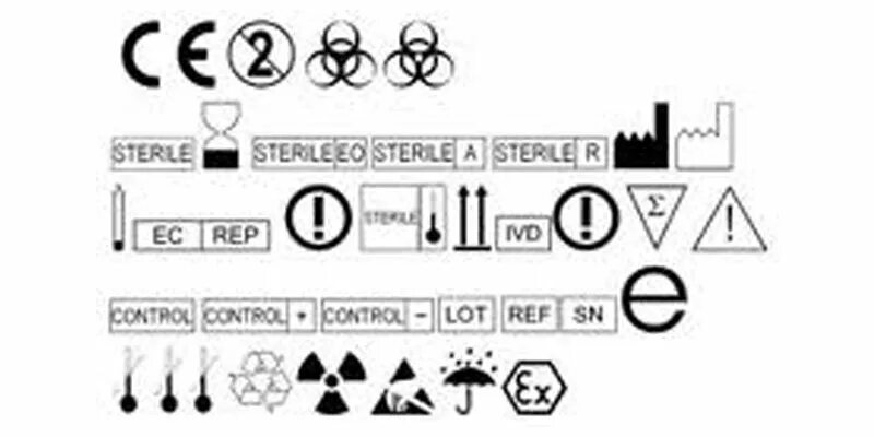 Знаки на медицинских изделиях. Знаки маркировки медицинских изделий. Символы на упаковке стерильно. Знак ref на упаковке. Надпись стерильно