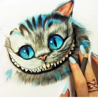 Алиса котик рисовать