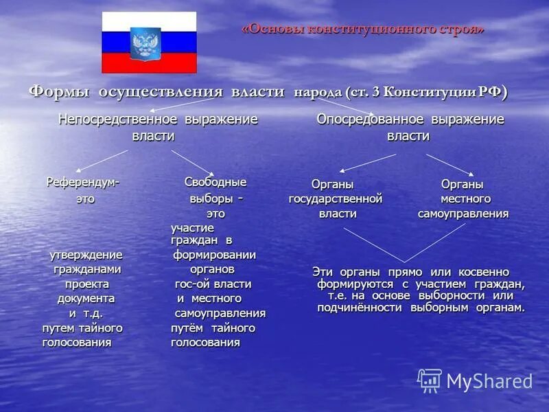 Высшей формой непосредственного выражения власти. Высшей формой непосредственного выражения власти