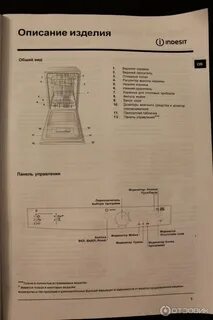Индезит dsg 0517 инструкция