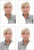 Фотография 3х4 с левым уголком образец