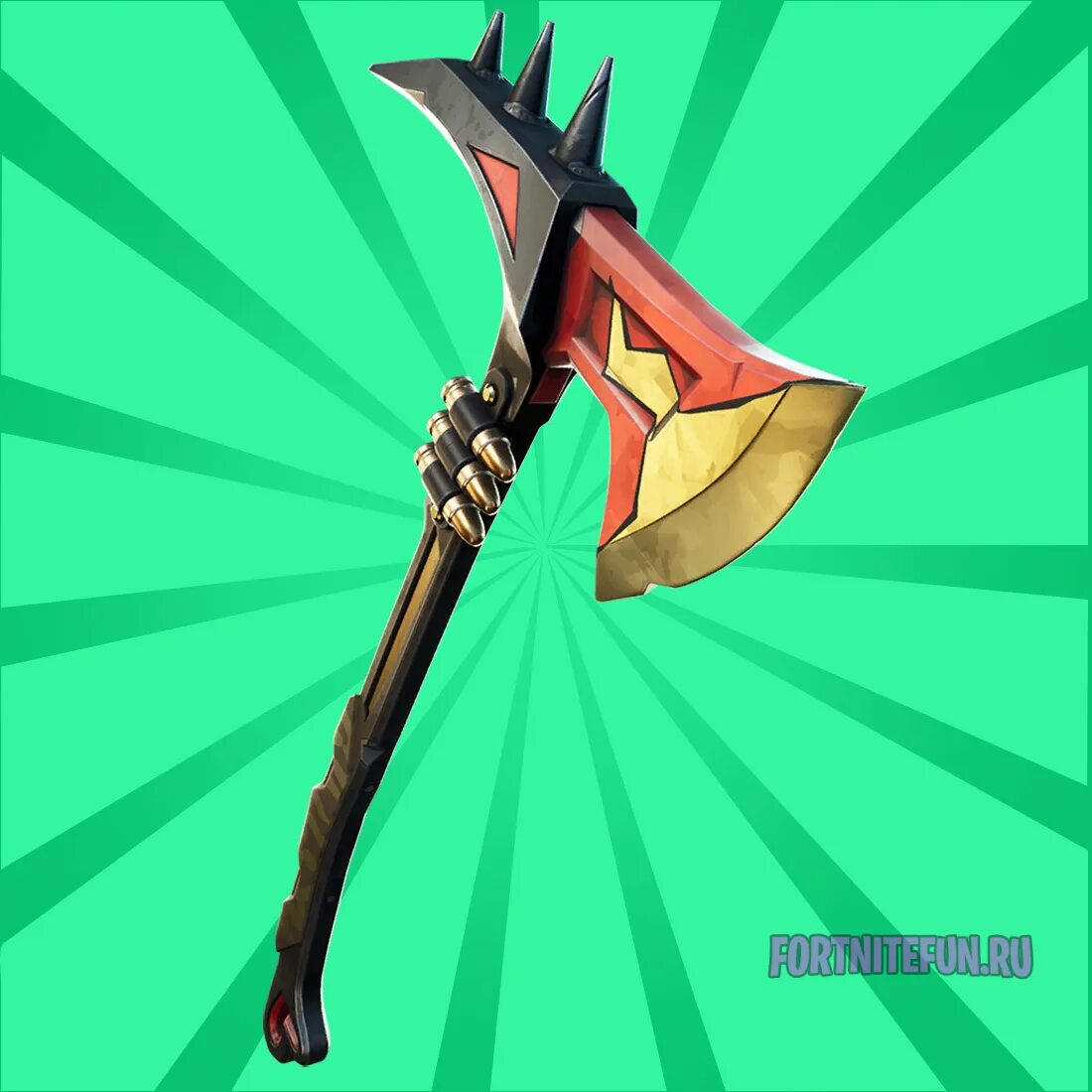 Кирка колун ФОРТНАЙТ. Batarang Axe Pickaxe ФОРТНАЙТ.