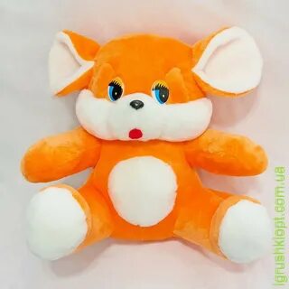 Оранжевая мягкая игрушка