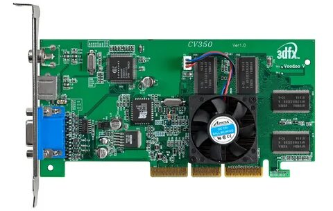 3dfx voodoo 5 nur ein Lüfter dreht sich