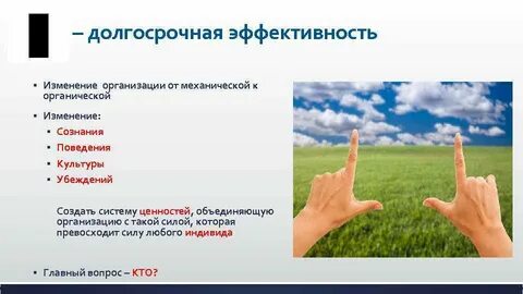Долгосрочная эффективность
