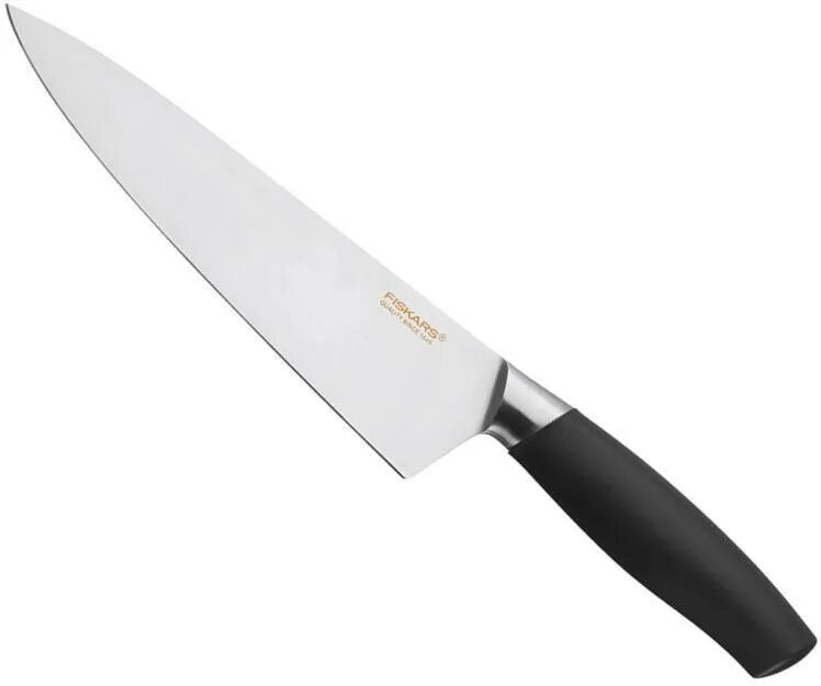 Нож кухонный купить в спб. Ножи Фискарс кухонные. Нож поварской fiskars. Нож fiskars FF+. Fiskars Fuzion.