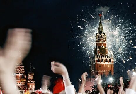 Салют на красной площади 2024 новый год