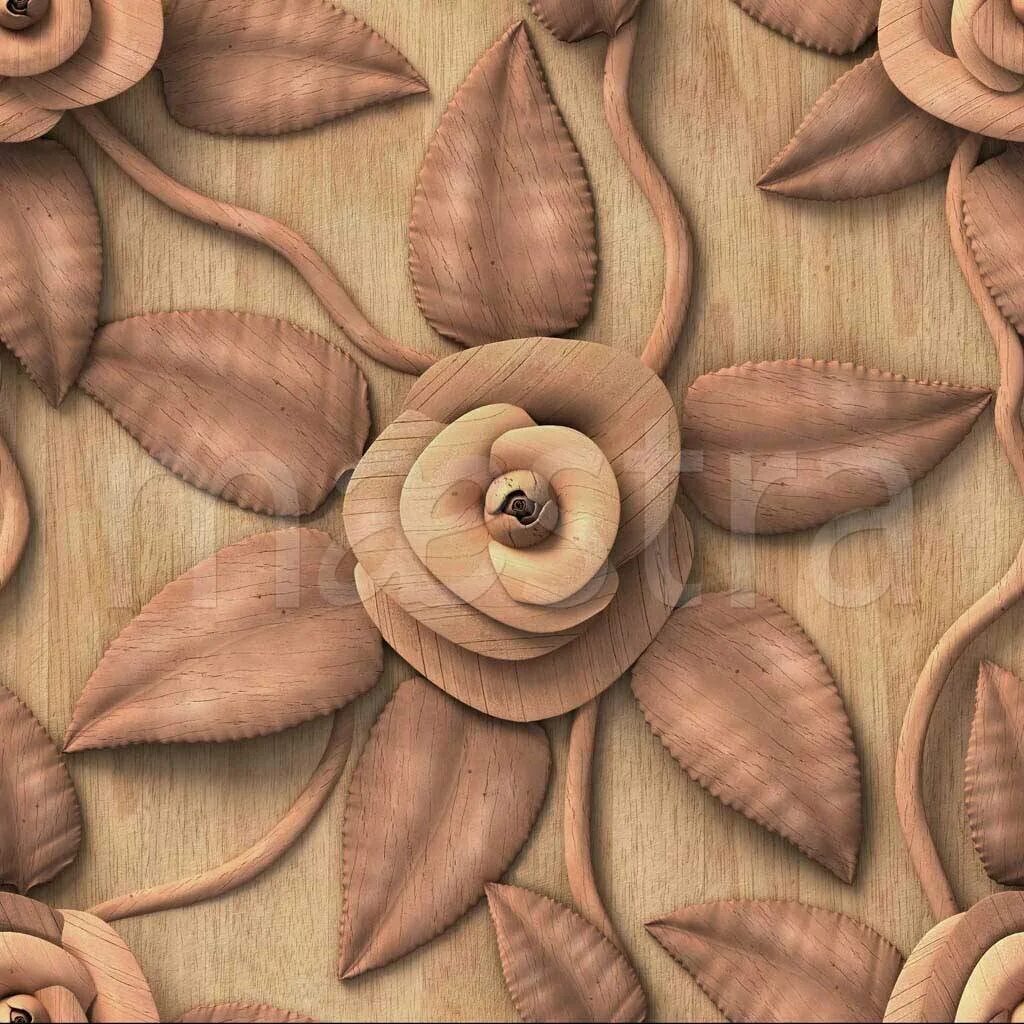 Flower wood мм2. Коричневые цветы. Коричневые цветы паттерн. Фотообои коричневые. 3d паттерны.