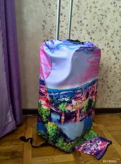 Чехол на чемодан своими руками