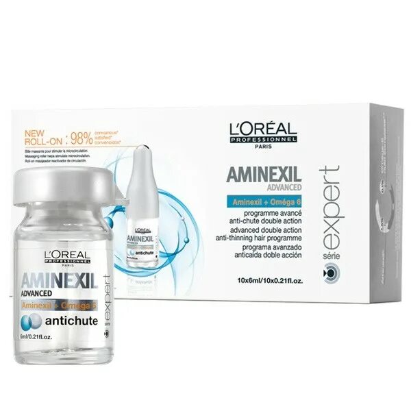 L’Oréal Aminexil,. L'Oreal Aminexil ампулы. L'Oreal Professionnel Aminexil Advanced + Omega. Loreal сыворотка для волос Аминексил. Aminexil ампулы против выпадения