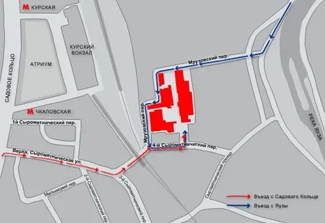 Сыромятнический переулок 1 метро