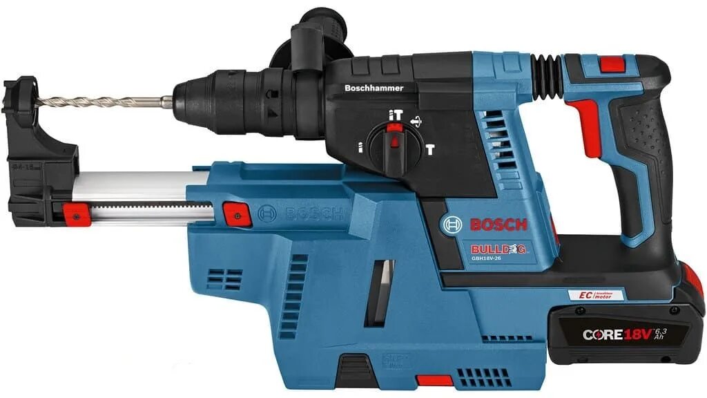 Аккумуляторный перфоратор с пылесосом. Bosch gbh 18v-26 пылеудаление. бош перфоратор 18 v. пылесос для перфоратора бош gbh 18v-26. аккумуляторный перфоратор с пылеудалением bosch.