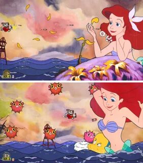 Cala Ariel Cuphead.