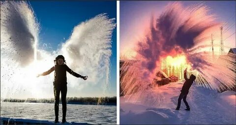 Воздух на морозе