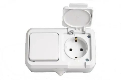 Выключатели розетки ip44