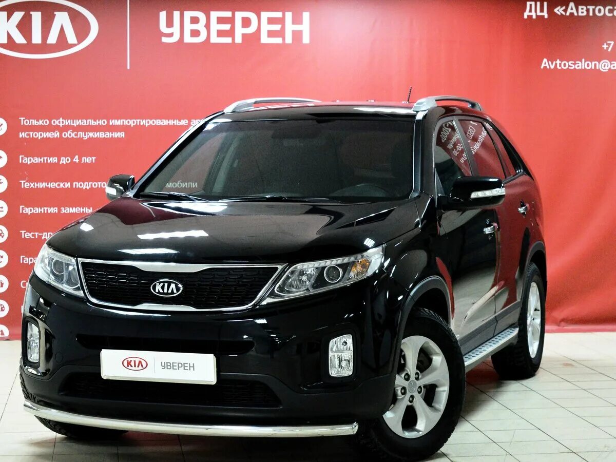 Где купить автомобиль новосибирск. Kia Sorento II Рестайлинг. Kia Sorento II 2015. Киа Соренто 2015 Рестайлинг. Киа Соренто 2014 черный.