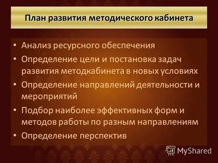 Развития методической