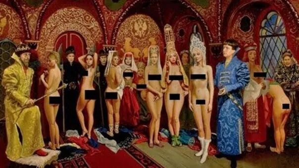 Показ Голых Девушек Перед Царем На Руси