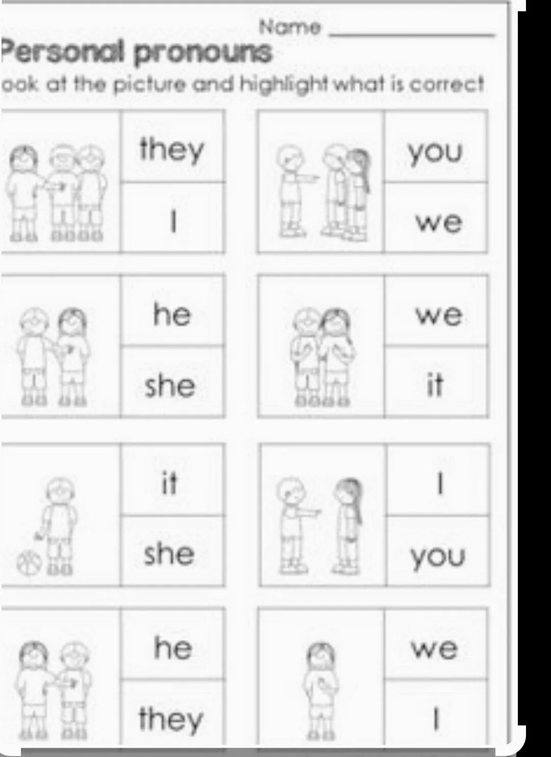 Child he she it. Местоимения в английском языке для детей Worksheets. Pronouns в английском языке Worksheets. Местоимения на английском для детей Worksheets. Личные местоимения упражнения для детей.