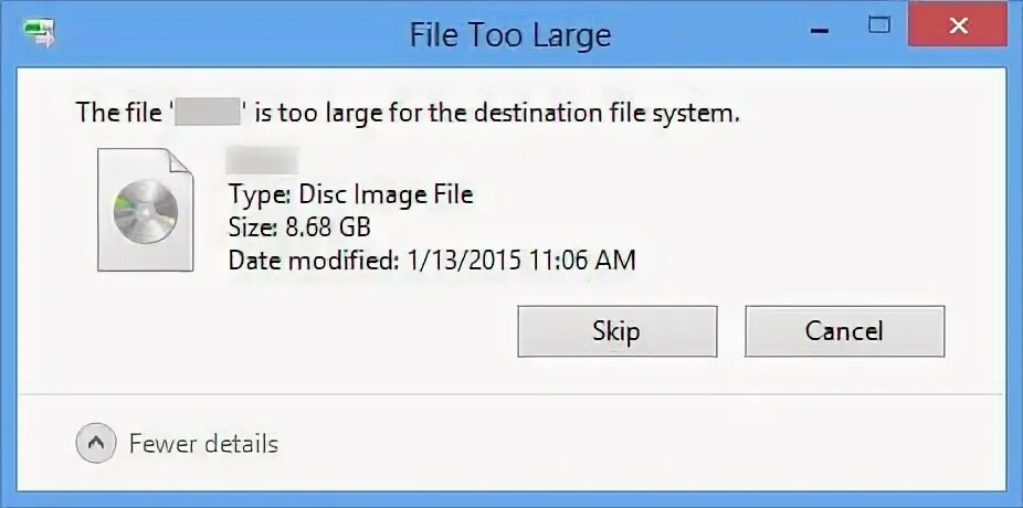File is too large. File is too large