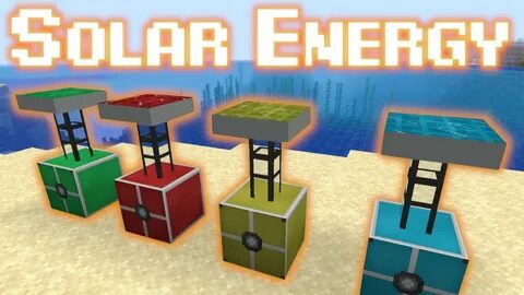 Solar flux майнкрафт