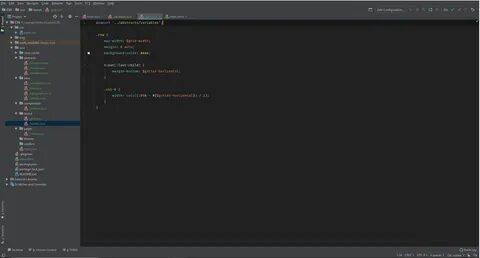 Sass variables