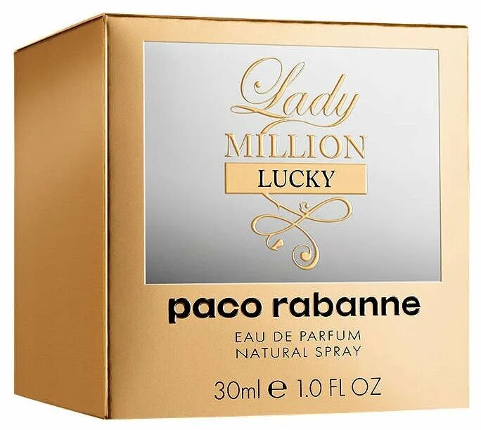 Духи леди отзывы. Пако Рабан леди миллион лаки. Paco Rabanne Lady million 30 мл. Пако Рабан миллион женские Lucky. Rabanne Lady million Lucky.