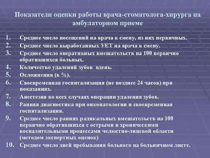 Показатели деятельности врача. Показатели работы врача стоматолога-хирурга. Показатели деятельности врача стоматолога хирурга. Количественные показатели работы врача стоматолога. Показатели работы стоматолога терапевта.