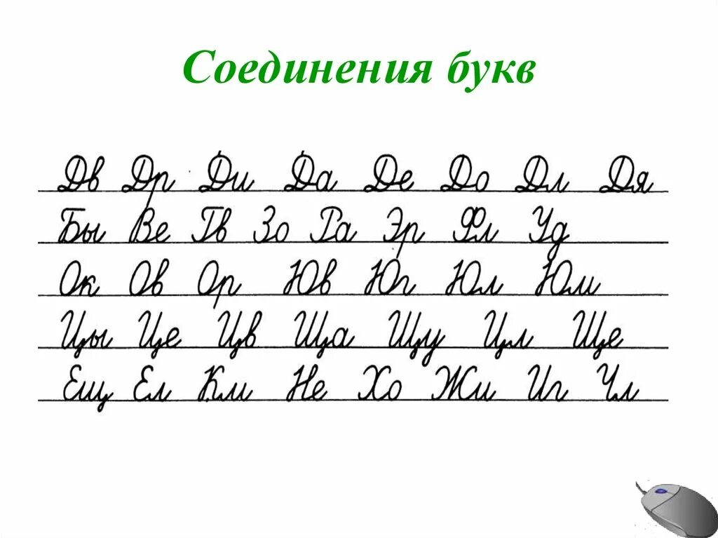 Прописи правильное соединение. Чистописание соединение букв 1 класс. Соединение букв при письме. Соединение прописных букв. Прописная о соединение.