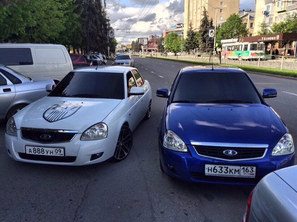 Жигули на приоре