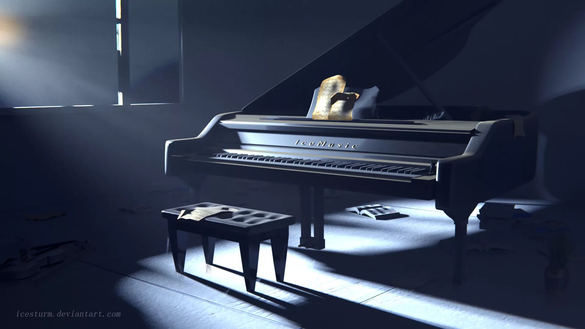 Piano in the sky