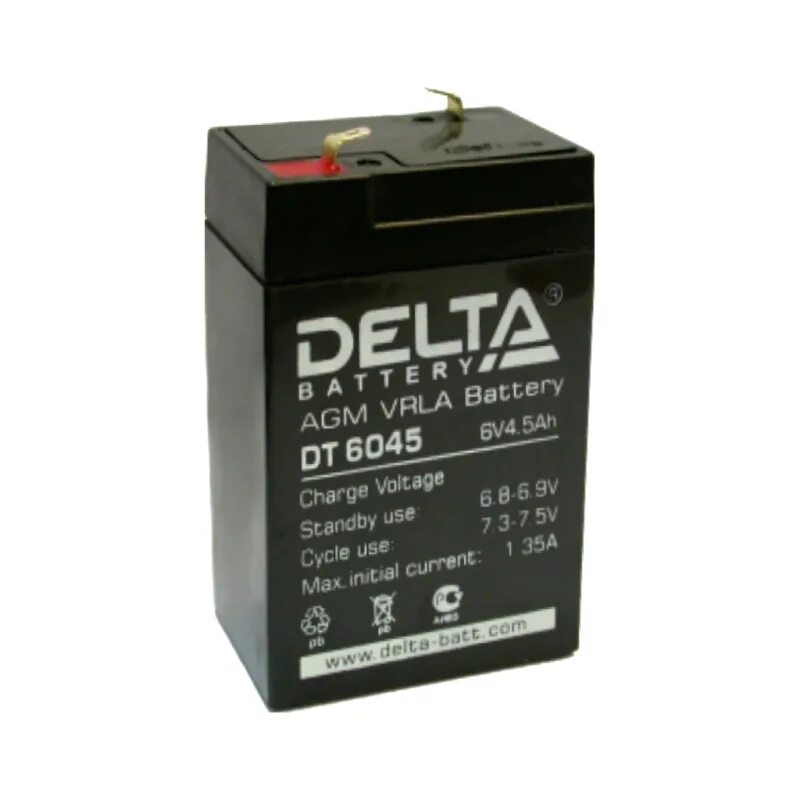 Battery 6v. Аккумулятор Delta DT 6045. Дельта батарея ДТ 6045 6v. Аккумулятор Delta Battery dt6045 6v 4,5ah AGM. Аккумуляторная батарея Delta DT 401 (4v / 1ah).