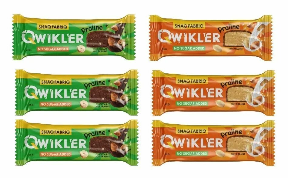 Qwikler пралине. Qwikler пралине