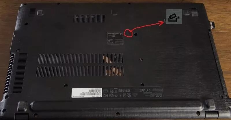 Ответы Mail.ru: Помогите понять, как отключить батарею на ноутбуке Acer Aspire 1