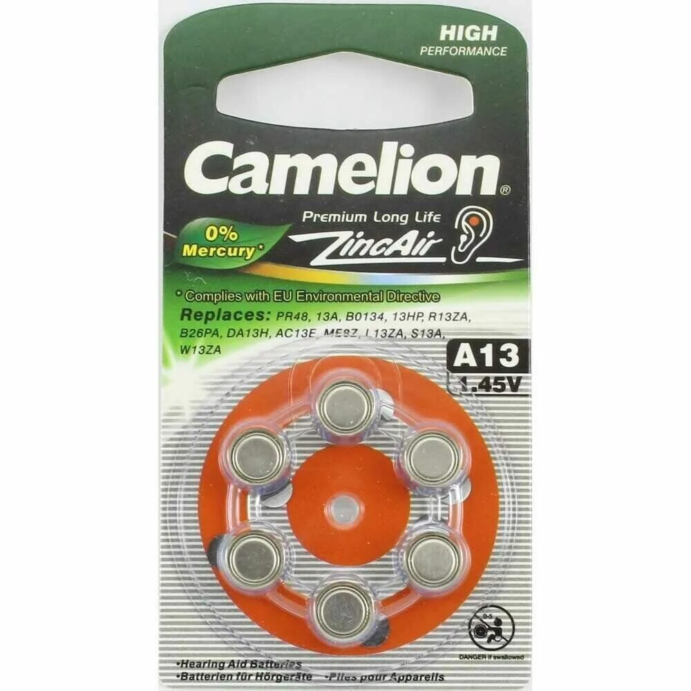 Батарейка Камелион а13. Camelion батарейки a13. Элемент питания Camelion a13 BL-6 (для слуховых аппаратов) (60) (шт.). А 13 батарейки а13 для слуховых.